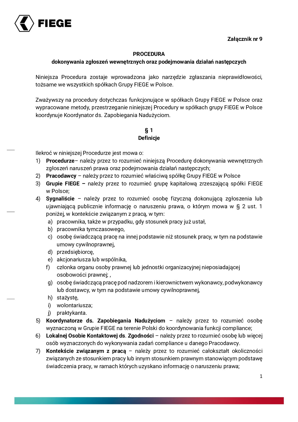 Procedura zgłoszeń wewnętrznych Grupa FIEGE Polska.pdf