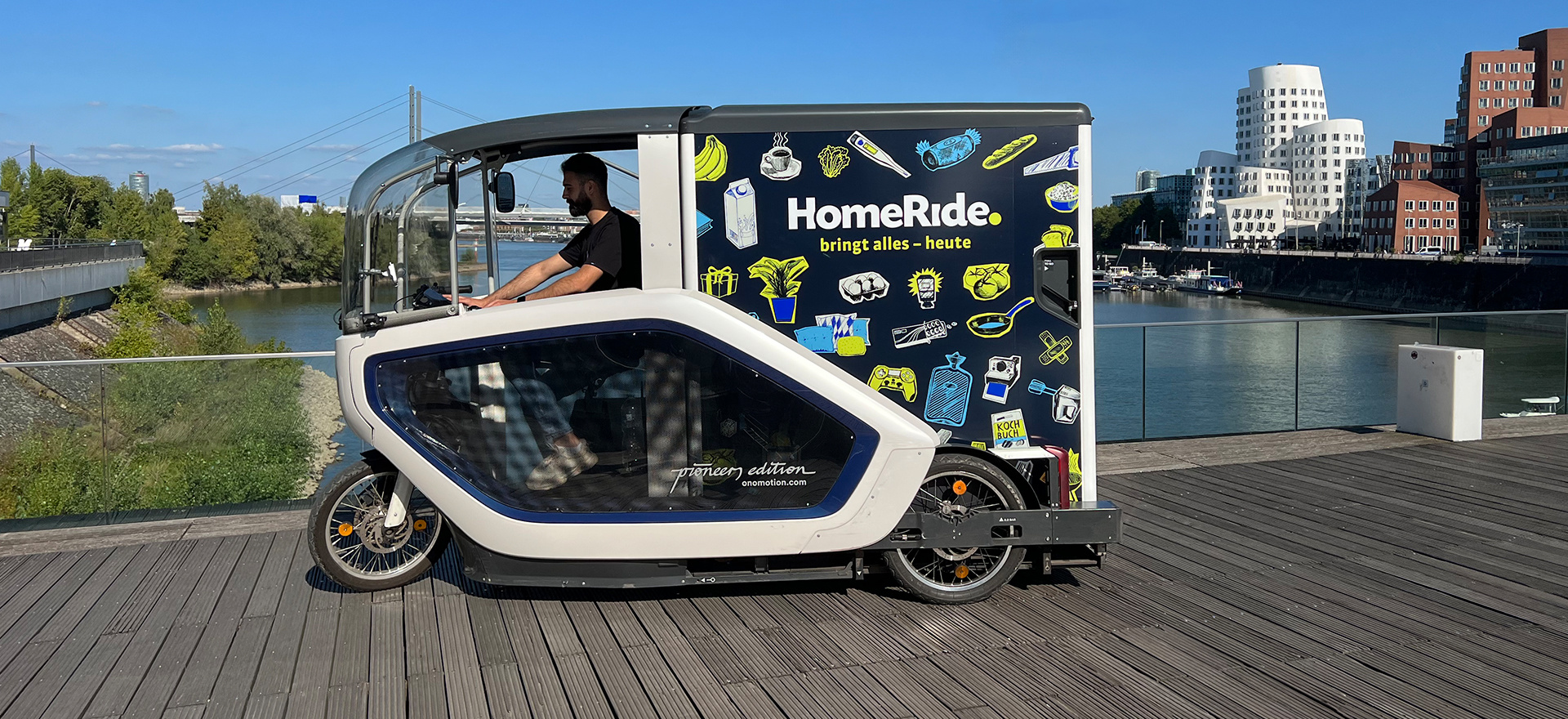 Onomotion Cargobike von HomeRide