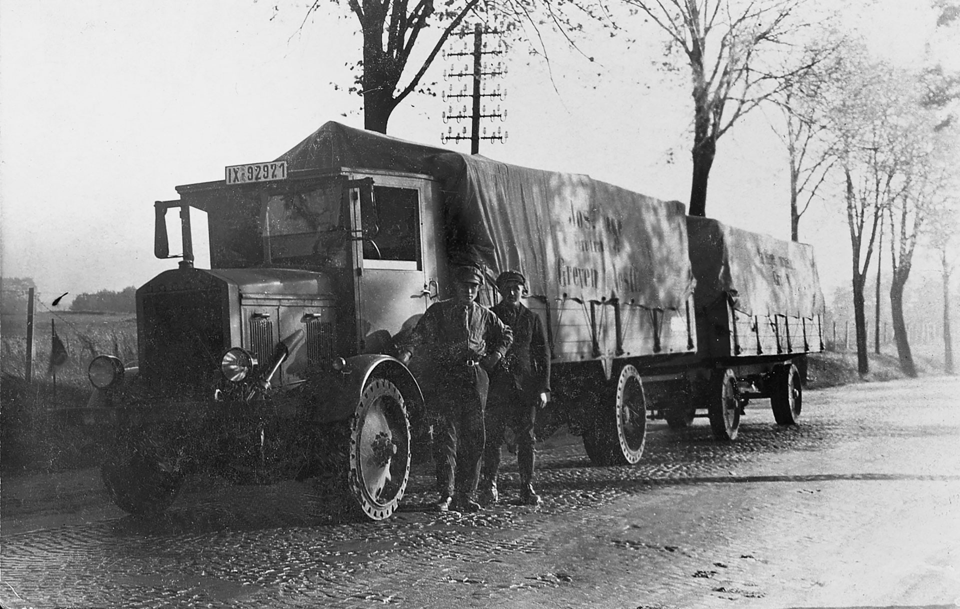 Der erste LKW von FIEGE 1924