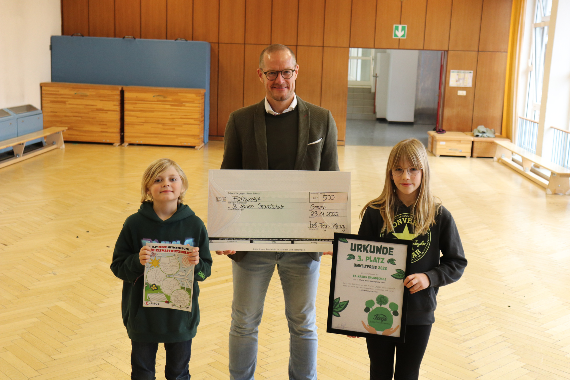 3. Platz: Mariengrundschule in Greven